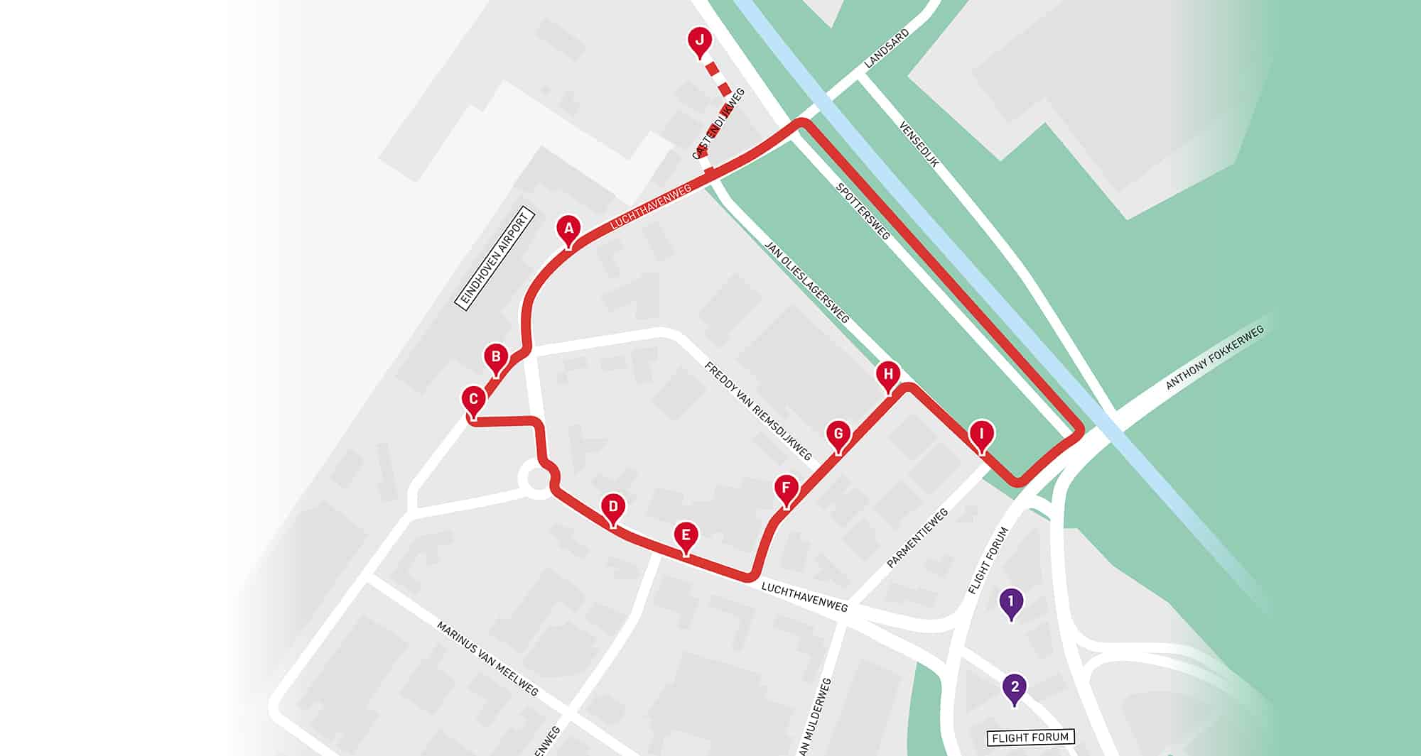 EAD Kaart kuntsroute