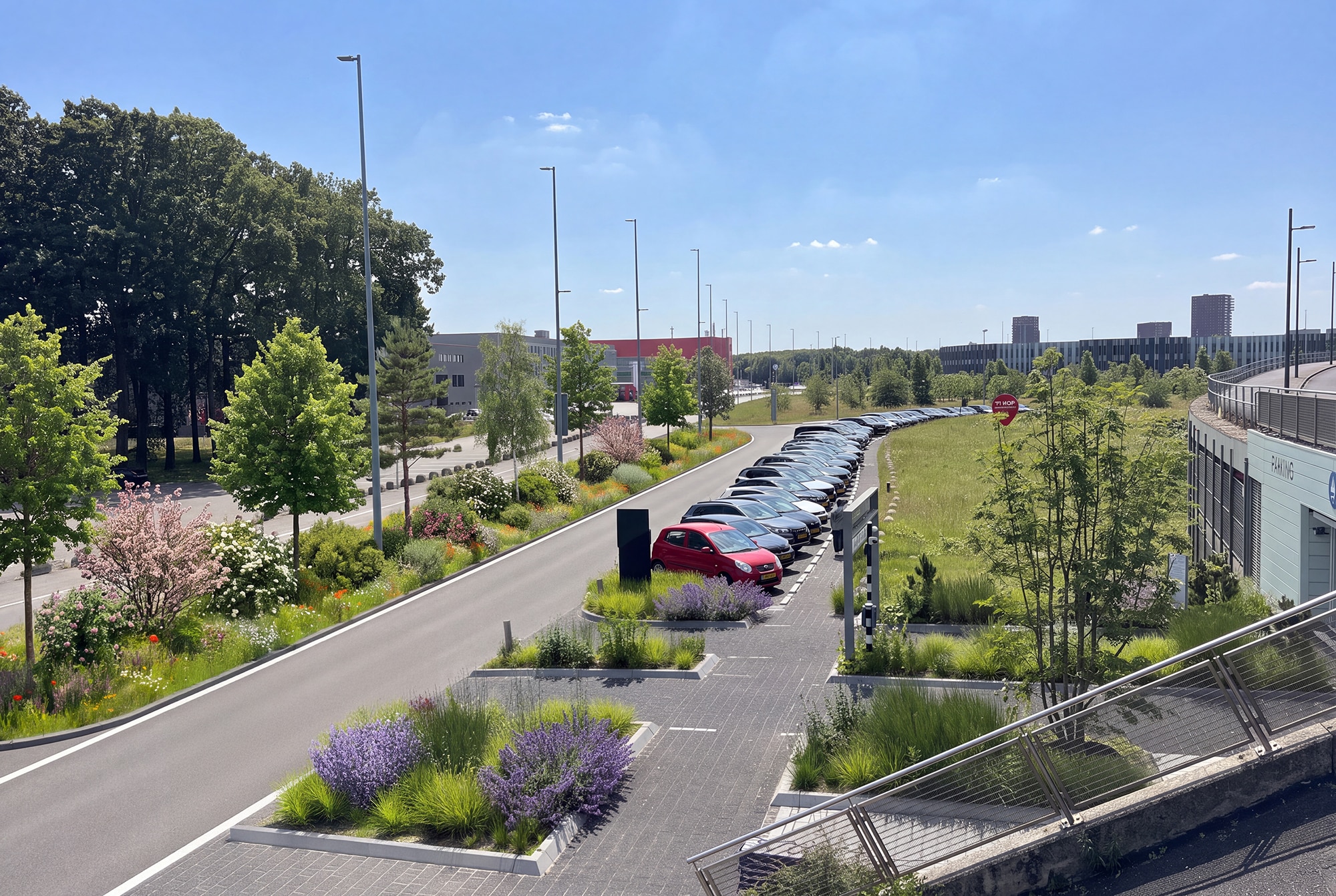 Visualisatie groene buitenring LR